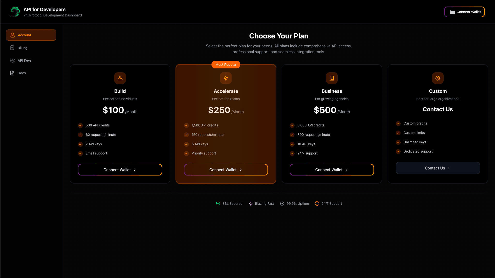 Home Interface